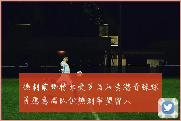 热刺前锋特尔受罗马和黄潜青睐球员愿意离队但热刺希望留人